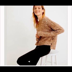 MADEWELL | Button Sweater | Brown | Small